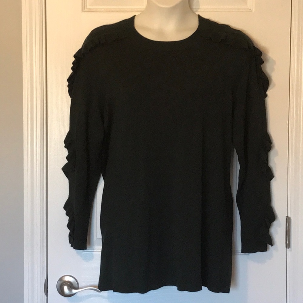 Cozy and Cute Hunter Green Sweater Size 18/20